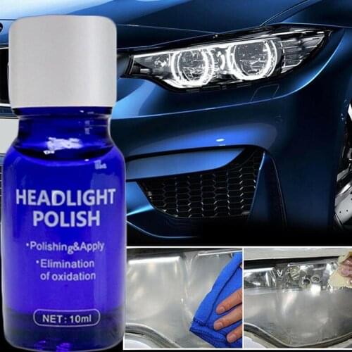 10/30ml Car Headlight Repair Fluid Headlight Polish Car Headlight Restoration Wash KIT Headlight Repair Kit Refurbishment Liquid