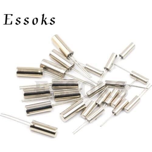 10pcs 6MHZ 8MHZ 12MHZ 16MHZ 20MHZ 24MHZ 25MHZ 27MHZ 32.768KHZ 8M 12M 16M 20M 24M Quartz Crystal Oscillator 2X6 3X8 2*6mm 3*8mm