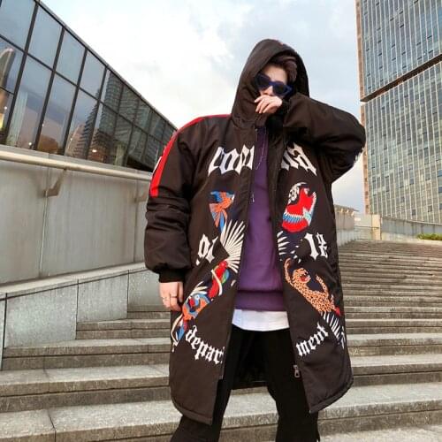 2019 Winter Jackets Cotton Chaquetas Hombre Parkas Mens Outerwear Mens Cotton Jackets and Coats