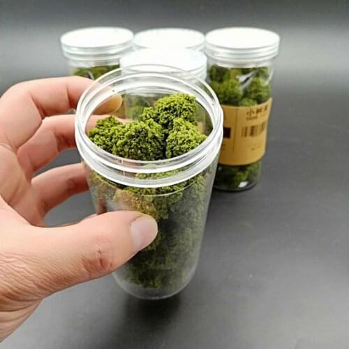 40pcs/lot Architecture Scale Model Grass Miniature Bushes Tree For Ho Train Building Materials Diorama Supplies