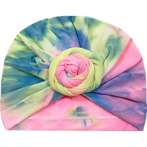 New Printed Baby Girl Hat Turban Infant Toddler Newborn Baby Cap Bonnet Headwraps Kids Hat Beanie Hair Accessories For Baby