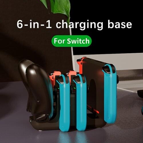 For nintendo switch stand Smart charger for Switch Joy-Cons dock control charger lite stand Fast Charging Type-C Ports Wholesale