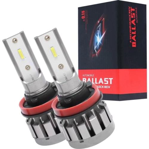 2pcs H4 LED H1 H11 9006 H7 LED ZES Car Headlight 80W 12000LM Auto Headlamp Light Bulb Fog Lights White 6500K 12V Lamp