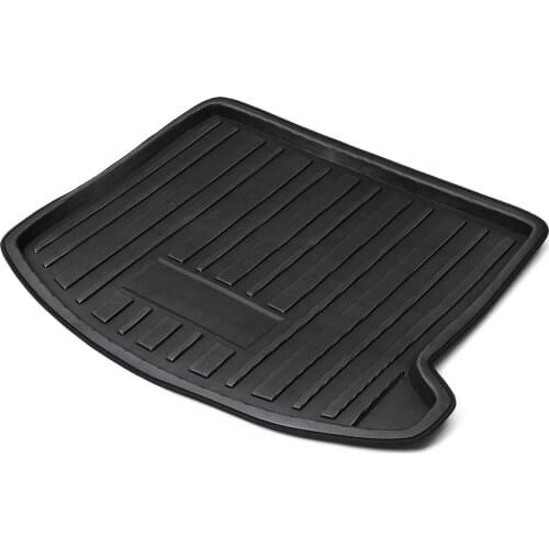 Cargo Floor Tray Carpet Mud Rear Trunk Boot Mat Liner Shock Waterproof For Ford Escape Kuga Kick Protector Overlay 2013-2018