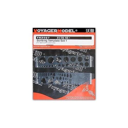 KNL HOBBY Voyager Model TEZ027 model making general engraving template -1