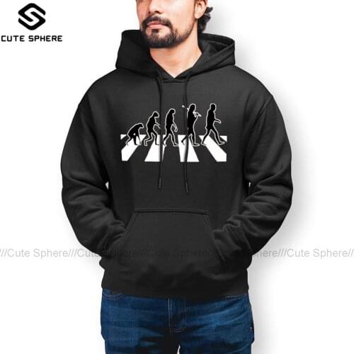 Cool Abbey Road Evolution Abbey Road Hoodies Winter Cotton Hoodie Streetwear Long Sleeve Pullover Hoodie Men XXXL