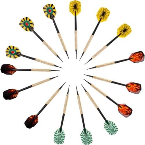 15 Pieces Soft Tip Dart Set with 15 Extra Soft Tip Points for Electronic ,14 Grams