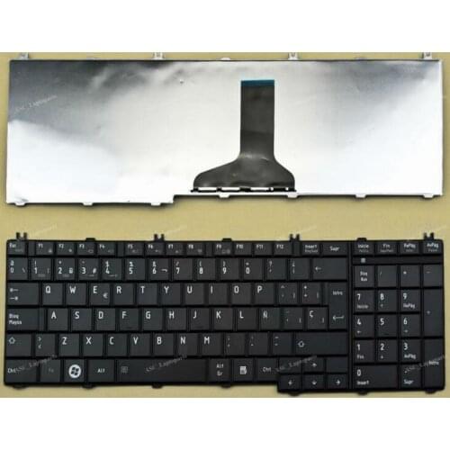 New SP Spanish Teclado Keyboard For Toshiba Satallite L770 L770D L775 L775D L670 Black