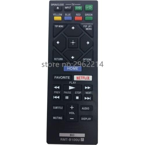 NEW Remote Control RMT-B100U For Sony DVD Video Players BD Remoto Control Fernbedienung