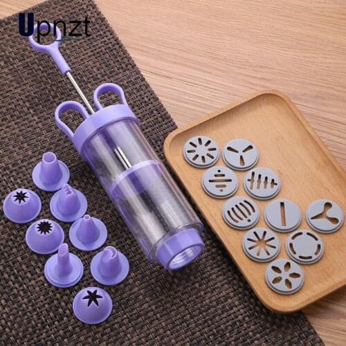 Cookie Biscuit Making Maker Pump Press Machine Decor Kitchen Mold Tools Set Cookie Cake Mould gun Bakeware
