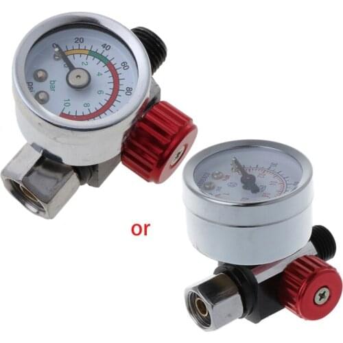N80B Paint Spray Air Pressure Regulator Controller Compatible Gauge Car Auto Repair Painting Tools Sprayer Accessories