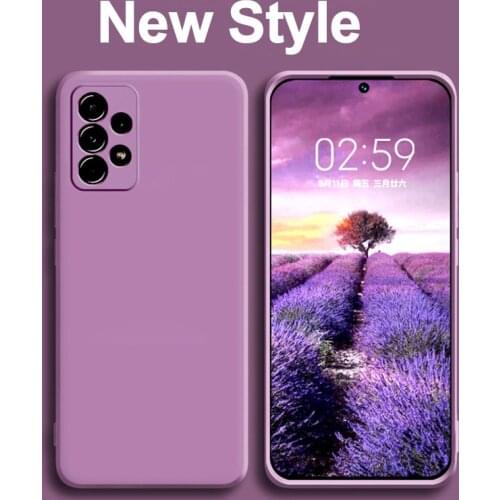 Mobiox Liquid Silicone Soft Full Cover Case For Samsung Galaxy A52 A32 4G 5G A 52 A72 A32 a 32 a 52 a 72 4g Original Back Cases