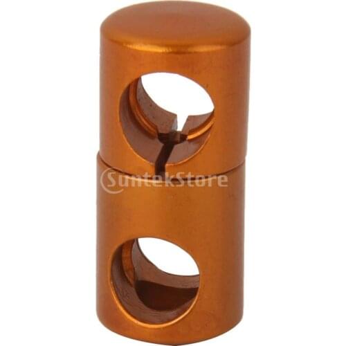 1pc Gold Aluminium Alloy Outdoor Camping Tent Pole Connector Buckle
