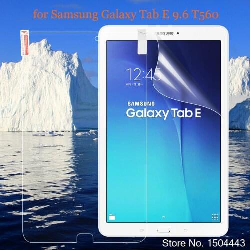 2pcs/lot clear screen protector Protection Guard Film For Samsung Galaxy Tab E 9.6 inches T560 T561 Protective Film