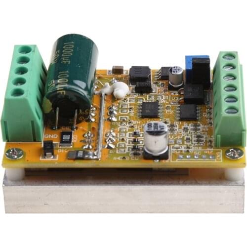 380W 3 Phases Brushless Motor Controller Board(No/Without Hall Sensor) BLDC PWM PLC Driver Board DC 6.5-50V
