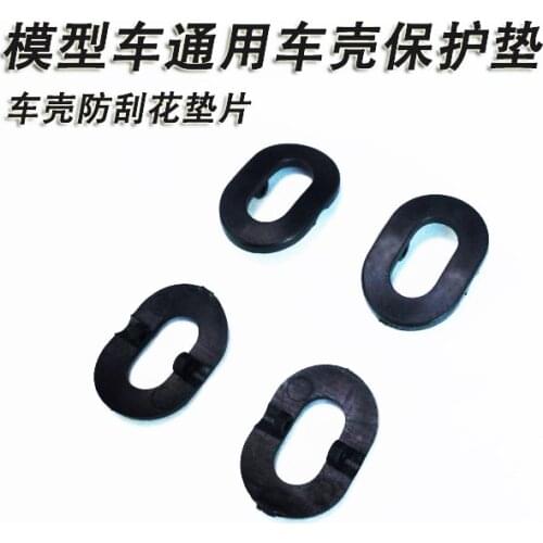 4PC HSP Unlimited Cherry Blossom 1:10 Model Car Shell Post Holder Car Seat Pad Car Shell Scratch Pad