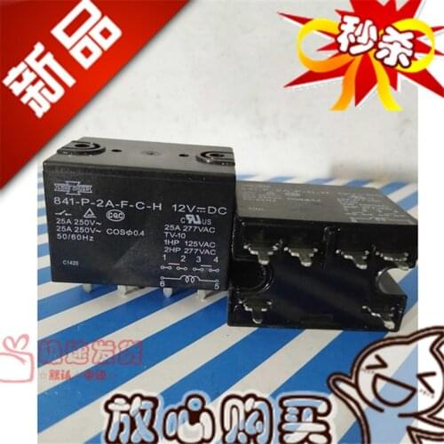 Brand New & Original 841-P-2A-F-C-H 12VDC Normally Open-Type 841-P-2A-C-H Relay