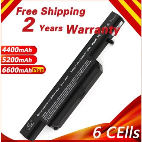 Golooloo battery for Clevo C4500BAT-6 C4500BAT 6 C4500BAT6 B4100M B4105 B5100M B5130M B7110 C4500 C4500Q C5100Q C5105 W150