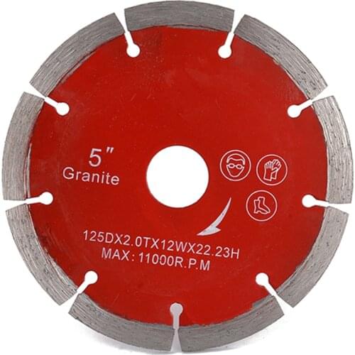 DB30 China Factory Price Diamond Disc Circular Blades 5 Inch Sintered Cutting Disc for Granite Marble Creamic Concrete 10PCS