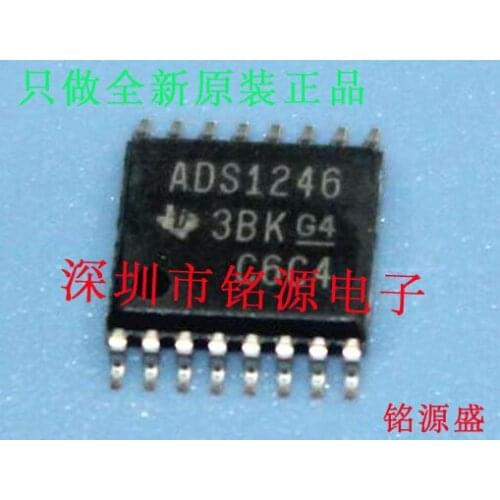 Free Shipping ADS1246IPWR ADS1246IPW ADS1246 TSSOP16