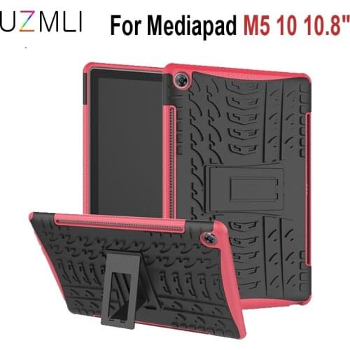 Case For Huawei MediaPad M5 10 10.8" CMR-AL09 CMR-W09 CMR-W19 2in1 Hybrid Funda Tablet Shockproof Armor Anti-knock Shell Cover