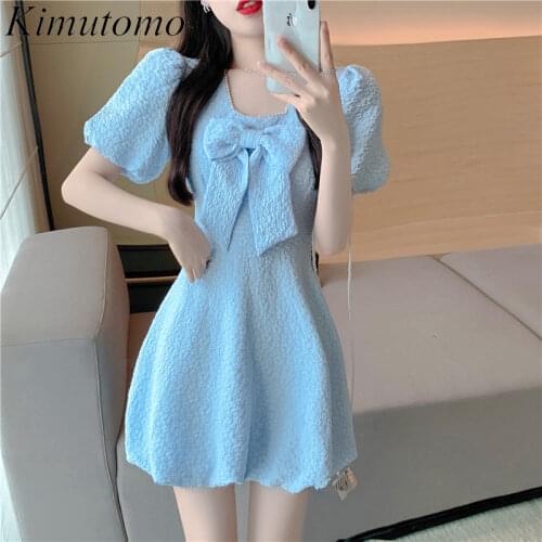 Летние платья мини Kimutomo China At AliExpress