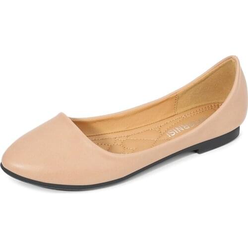 Womens large size 36-46 lightweight new flat design simple flat shoes womens shoes ladies four seasons casual shoes flat