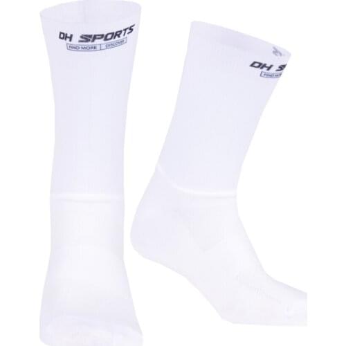 Professional Anti Slip Bicycle Socks Men Women Bicycle Racing Riding Cycling Socks Outdoor Hiking Camping Knee High Sports Socks
