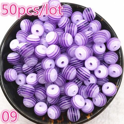 New Jewelry Transparent Resin Spacer Beads Ball Mixed Evil Eye Pattern About 50pcs 6mm 8mm #09