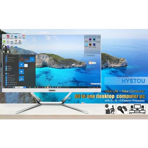 All In One PC 23.8 inch core i7 10510U i7 8565u i5 8265u inch gaming pcs gamer all in one computer Monoblock Gaming pc