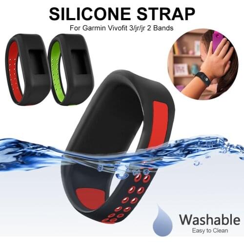 Adjustable Replacement Wristbands For Garmin Vivofit JR2 Bands Intelligent Wearable Accessories Printed Silicone Watch Strap
