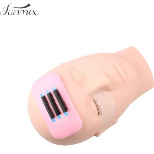 2017 NEW pink eyelash stand pad Thicker Silicone Pad Lash Stand Eyelash holder Eyelash Extension Tool