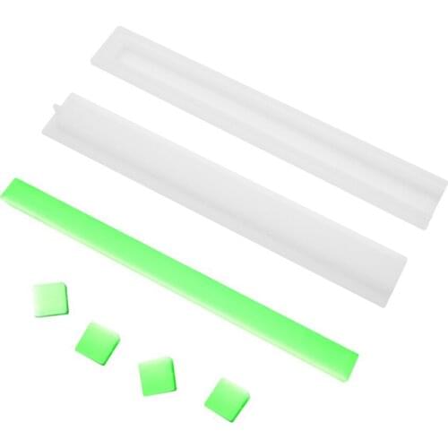 Silicone Mousse Cake Molds 3D Bakeware DIY Mould, Square Shape Tube Mold