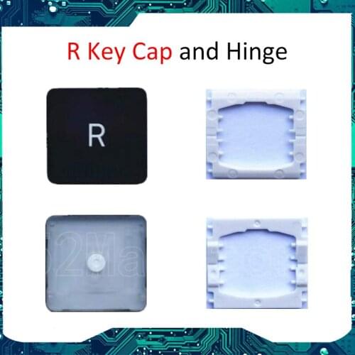 Replacement R Key Cap and Hinges are Applicable for MacBook Pro A1706 A1707 A1708 Keyboard to Replace The R Key Cap and Hinge