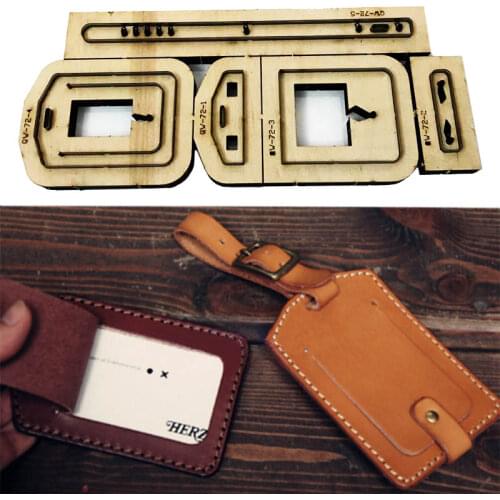 Japan Steel Blade Leather Knife mold Document Leathercraft flip Hollow Punch Knife Mould Template DIY Hand Leather Tools Dies