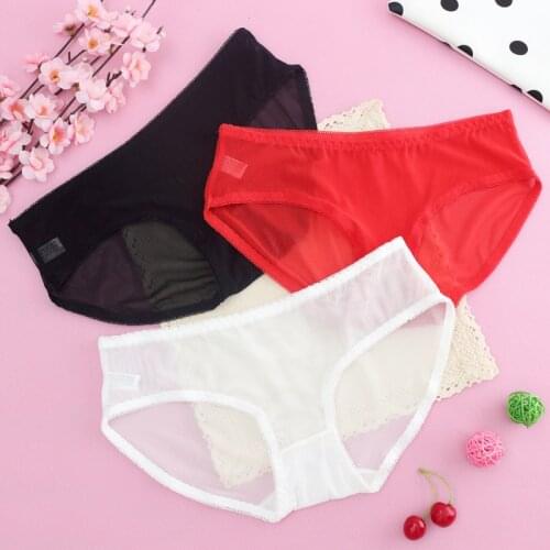 Women Briefs Sexy Lace Panties Underwear Transparent Thongs Lady Panty Bragas G Strings Tanga Calcinha