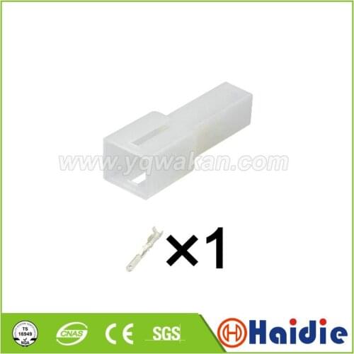 5sets 1pin Auto housing plug electric wiring harness cable male unsealed connector 626063