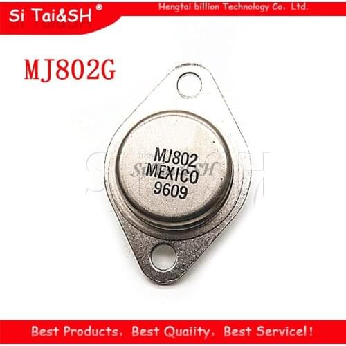 5PCS MJ802 TO-3 MJ802G 30A 100V 200W rough feet high NPN gossan gold seal triode new