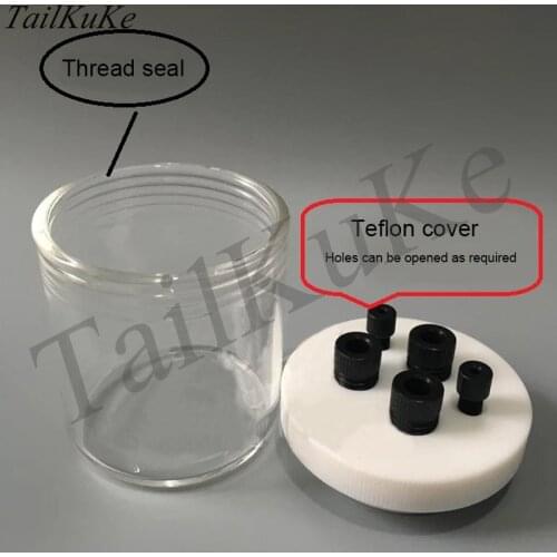 C001 Glass Seal Electrolytic Cell Sealed Electrolytic Cell 50ml-500ml Three-electrode System