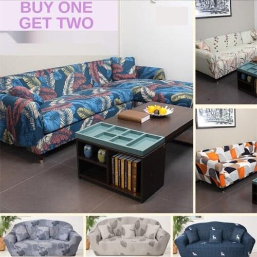 Elastic non-slip sofa cover all inclusive all-purpose four seasons Nordic removable and washable mobile combination sofa cushion