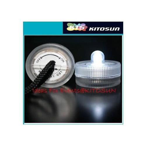 DHL&Fedex free shipping SUPER Bright 2pcs Battery Operated Single Submersible Floralyte