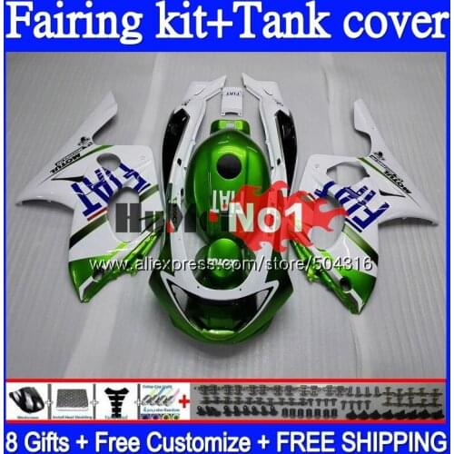Thundercat For YAMAHA YZF-600R YZF 600R 38MC.55 White Green YZF600R 1996 1997 1998 1999 2000 2001 96 97 98 99 00 01 02 Fairing