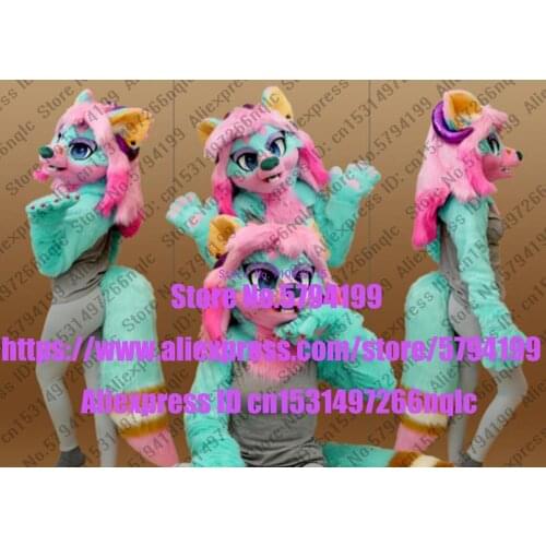 Customized Available REAL PHOTO WHITE CAT full sets husky dog Suit fursuit BJ005 Costume fox Party Fancy Dress Carnival Gift