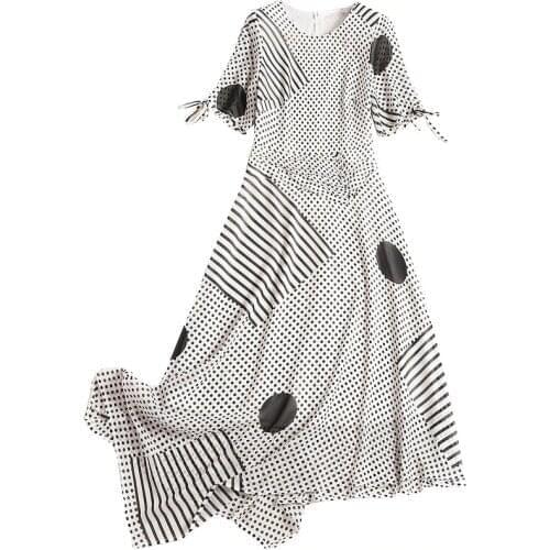 Prowow Summer Polka Dot Dresses