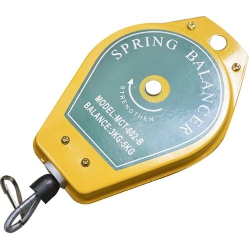 SB-602 0.5-1.5KG 0.6-2kg 1.5-3KG 3-5KG 1.5M Spring Balancer Screwdriver Hanging Tool Torque Wrench Hanger Steel Wire Rope