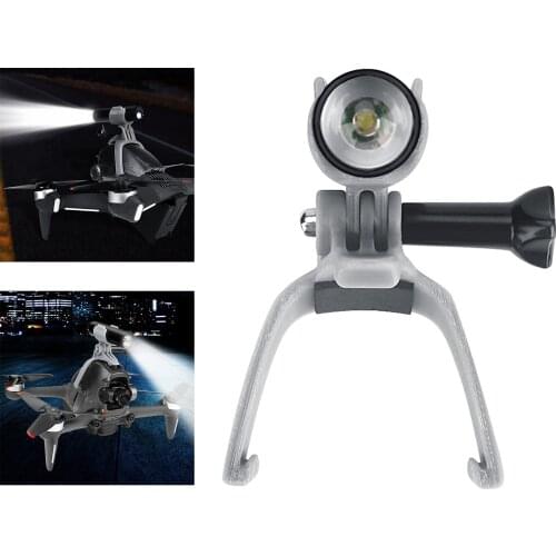 USB Rechargeable Drone Night Light Searchlight Mount Fit for DJI FPV Spare Parts