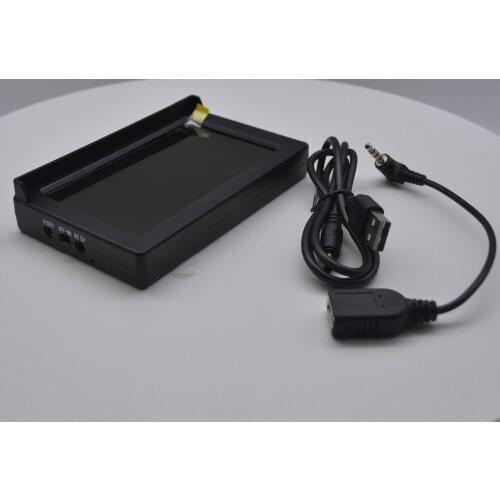 For 0.3MP 640X480 USB Camera Build-in Battery 4.3 Inch CCTV Surveillance Monitor