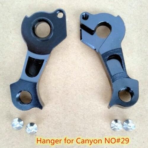 2pcs Bicycle derailleur hanger For Canyon No.29 Canyon Shimano direct mount Canyon 2014 Nerve AL 6.0 with Qr axle MECH dropout