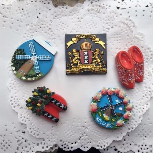 4 pieces / lot)Dutch special refrigerator stickers