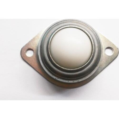 5PCS/lot Flange Mounted 1" Ball Transfer Bearing Unit Conveyor Roller Wheel Nylon Ball